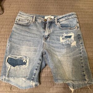 Judy Blue Light Blue Denim Shorts